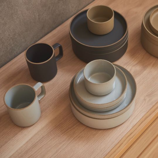 HASAMIPORCELAIN ハサミポーセリン マグカップ プレート セット ワンプレートセット 25.5cm クリア | HASAMI PORCELAIN［正規