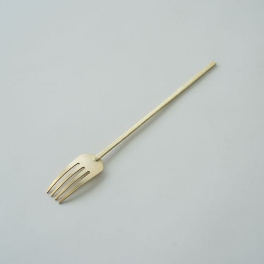 真鍮カトラリーシリーズ ポク / iron｜KUMIJI DESIGN｜z／a . ONLINE