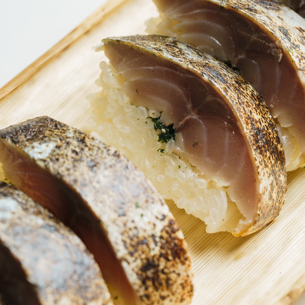 【清広】炙り旬鯖(ときさば)寿司 2本セット