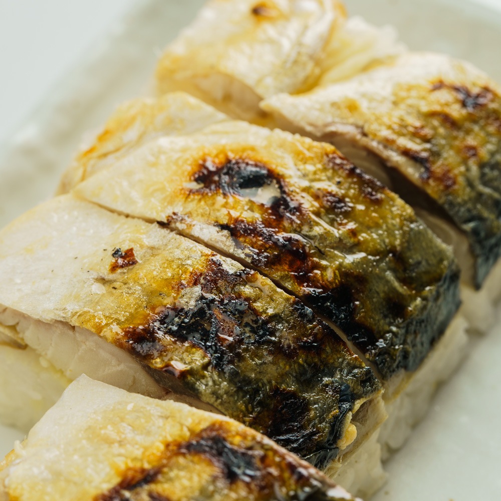 【高野商店】焼き鯖棒寿司1本 冷凍