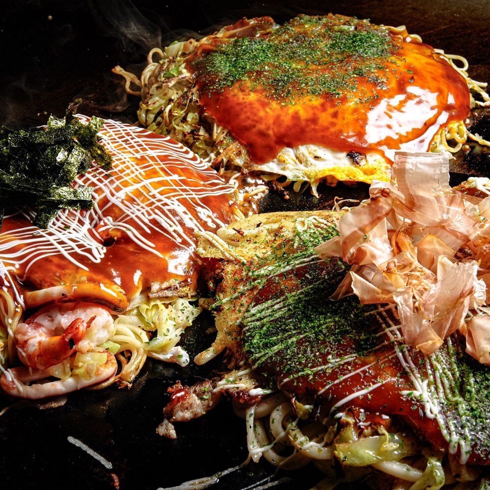 御幸のお好み焼 食べ比べバラエティーセット（3枚）