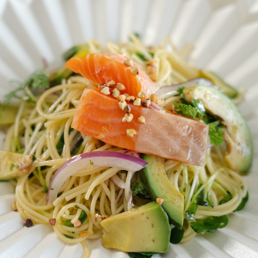 【清広】極み九州サーモン（しめ鮭） 2枚セット 化粧箱入