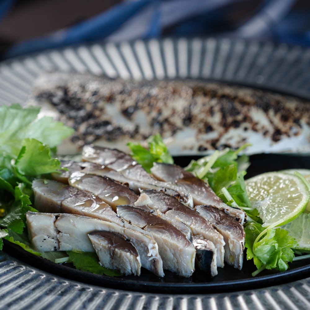 【清広】極み炙り鯖＆鯖（しめさば） 2枚セット 化粧箱入