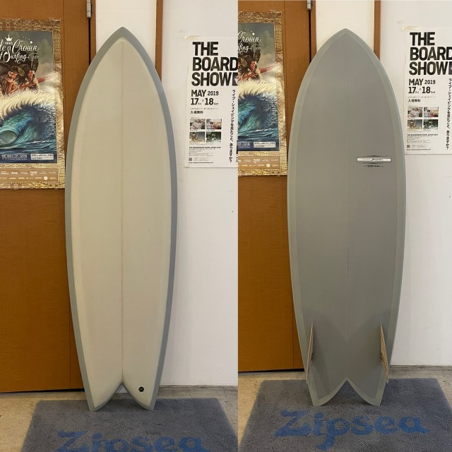 YU SURF CLASSIC Surfboards 5'8" ( 173cm ) / RU FISH / FLAT DECK / STEP