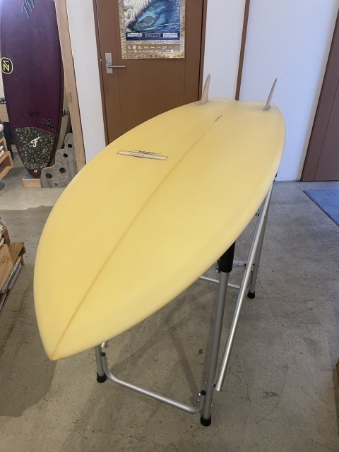 YU SURF CLASSIC 5'8" RU FISH / RU ( ) SHAPE  / FLAT DECK STEP RAIL / FIN ON / 