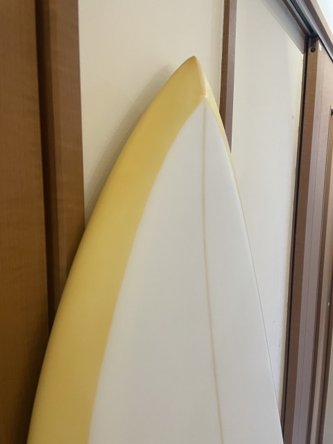 YU SURF CLASSIC 5'8" RU FISH / RU ( ) SHAPE  / FLAT DECK STEP RAIL / FIN ON / 