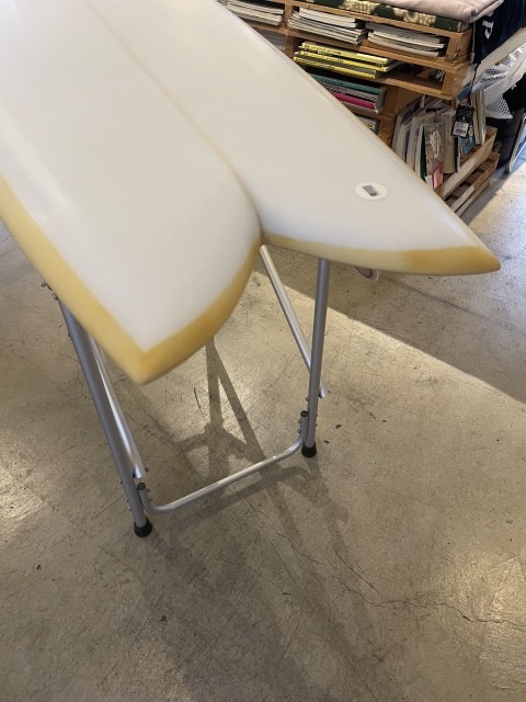 YU SURF CLASSIC 5'8" RU FISH / RU ( ) SHAPE  / FLAT DECK STEP RAIL / FIN ON / 