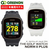 2022ǯȯǿǥۥ꡼󥪥 եå NORM II ץ饹 Υ2ץ饹 ӻ GPSʥ Υ¬ եʥ GREENON THE GOLF WATCH NORM II PLUS  