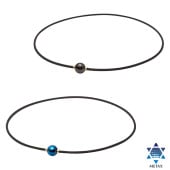 �ڱ����븹���갦�Ѿ��ʡ� �ե����ƥ�(phiten) �ͥå��쥹 RAKUWA�ͥå� �ߥ顼�ܡ��� �֥�å�/������� ���������顼 40cm 45cm