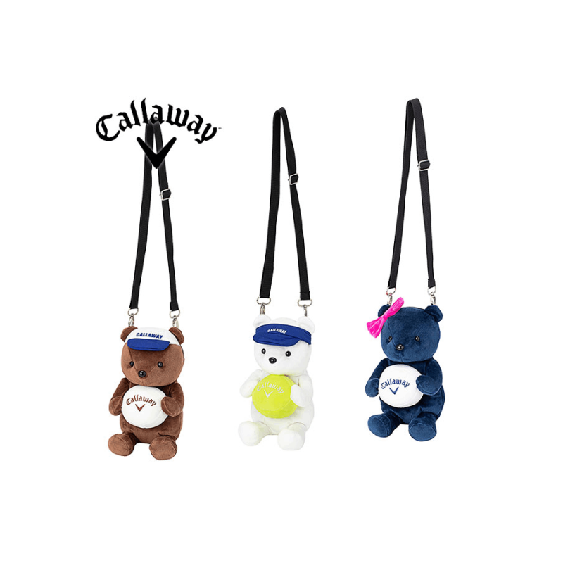 ��2023ǯ��ǥ��¨Ǽ�ۥ����������(Callaway) �桼�ƥ���ƥ��Хå� BEAR UT BAG BRW FW 23 �֥饦�� ��ǥ�����