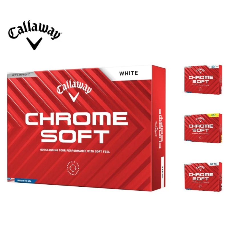¨Ǽۥ(Callaway) եܡ CHROME SOFT 24 1(12) 3ԡ