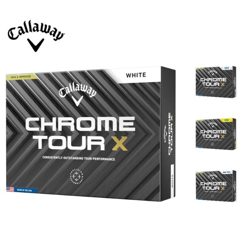 ��¨Ǽ�ۥ����������(Callaway) ����եܡ��� CHROME TOUR X 24 1������(12������) 4�ԡ���