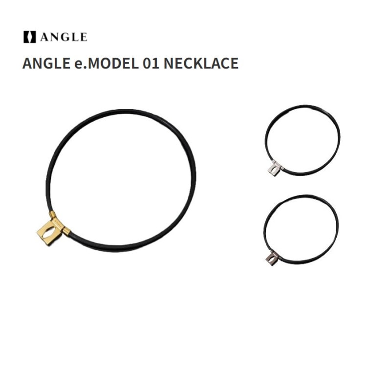 �ڰ��ŵ����ANGLE e.MODEL 01 NECKLACE ���󥰥� ��˥��å��� �����ͥå��쥹