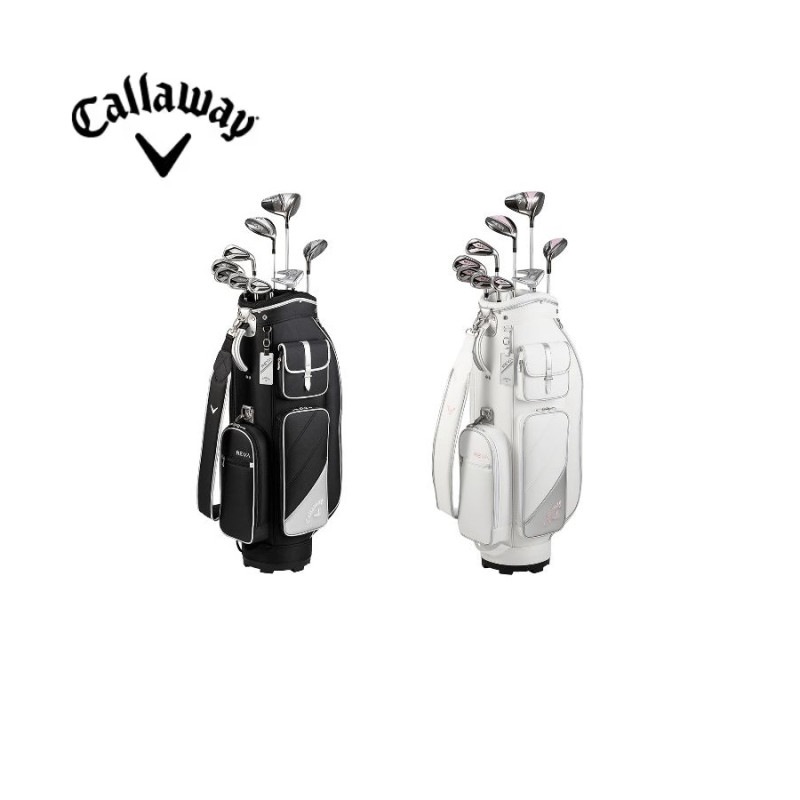 ��¨Ǽ�ۥ���������� (Callaway) ����֥��å� ��ǥ����� REVA 24 BLACK (9�ܥ��å� ����ǥ��Хå� �إåɥ��С� �դ�) �����ܥ󥷥�ե�