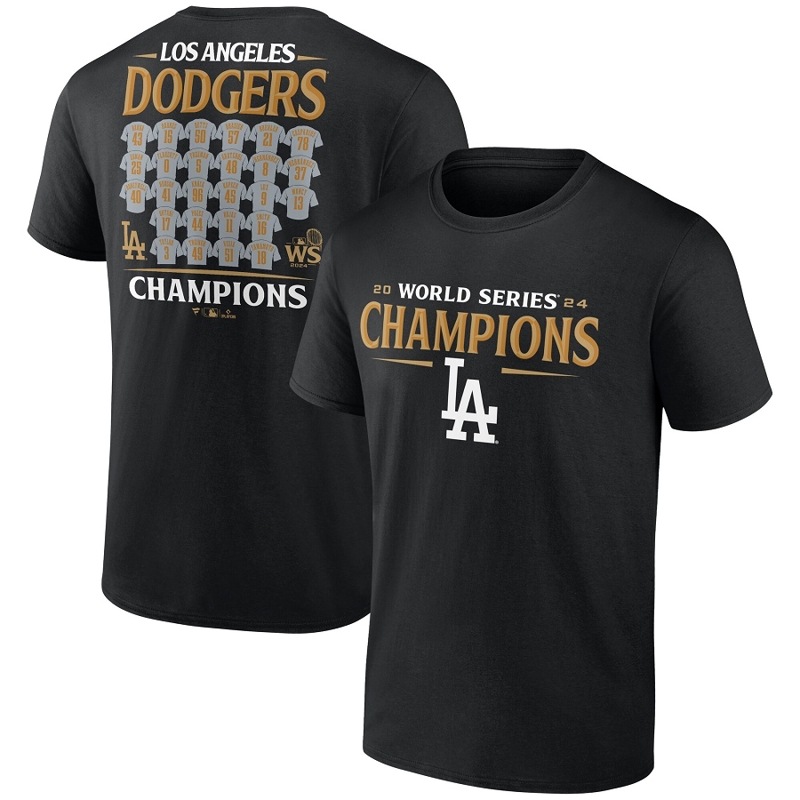 �ڿ����ʡۥե��ʥƥ�������Fanatics�� WORLD SERIES CHAMPION 2024 Jersey Roster T����� �����󥼥륹���ɥ��㡼�� ���ɥ��꡼�� ͥ����ǰ ����������