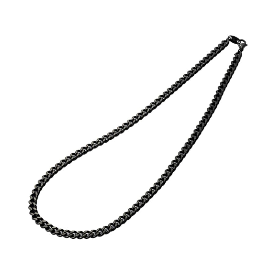 Phiten 炭化チタンチェーンネックレス 45cm ブラック　ジャンク品 ファイテン(phiten)】炭化チタンチェーンネックレス 45cm/65cm 純