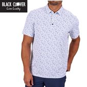 ��Black Clover�ۥ֥�å��������С� LUCKY FEATHER POLO �ۥ磻��