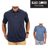 ��Black Clover�ۥ֥�å��������С� PALMER POLO BLACK SAND
