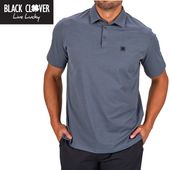 ��Black Clover�ۥ֥�å��������С� HAYDEN POLO BLACK SAND
