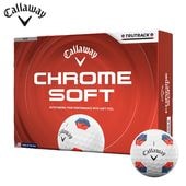 �ڥ������������Callaway ����եܡ��� CHROME SOFT 26 1������(12������) 3�ԡ�����¤ �ȥ�ץ롦�ȥ�å� �ۥ磻��