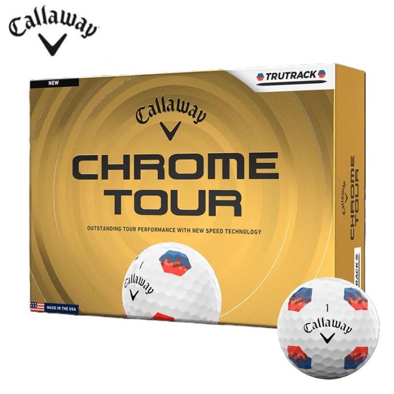 �ڥ������������Callaway ����եܡ��� CHROME TOUR 26 TRUTRACK 1������(12������) 4�ԡ��� BLU/RED TRUTRK