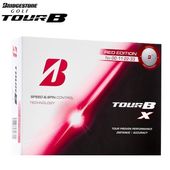 ��BRIDGESTONE�ۥ֥�¥��ȥ� ����եܡ��� TOUR B X 2026ǯ��ǥ� 12���� �ۥ磻�� RED EDITION B6RXJ