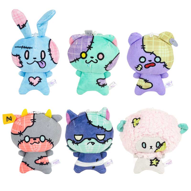 ぞんびーず ぬいぐるみマスコット 6種セット