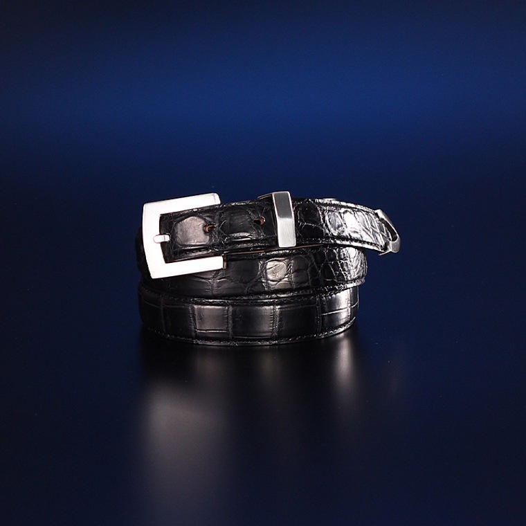 クアトロガッティ quattro gatti クロコダイル本革ベルト1842