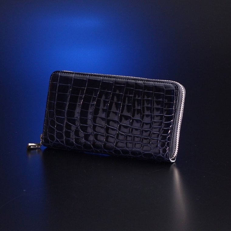 S By Zone クロコダイル本革財布 SZ-WH233 CHERRY ｜ZONE(ゾーン）