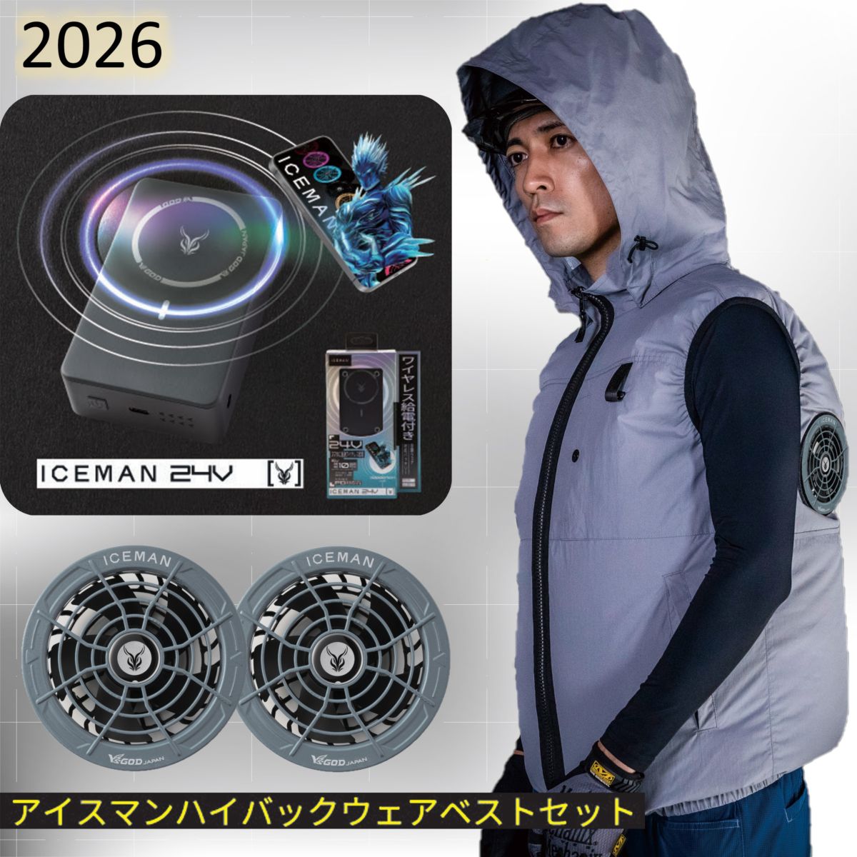 熱中症・猛暑対策アイテム,水冷服 ICEMANシリーズ | 株式会社ZONE