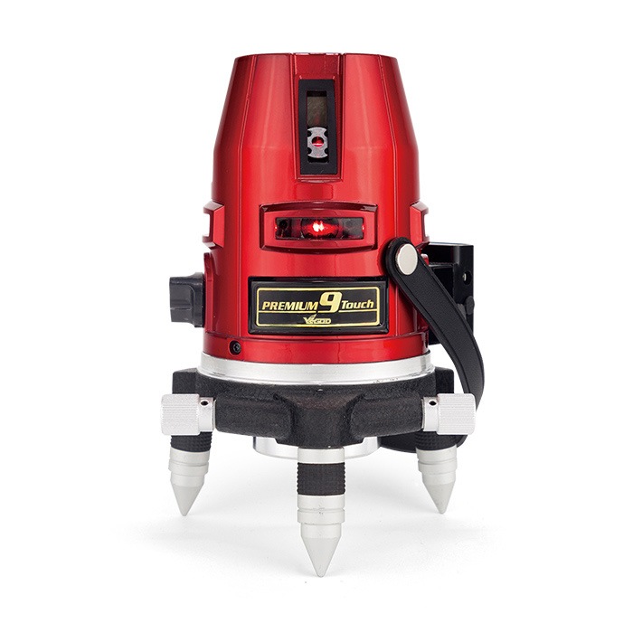 フルラインドット照射レーザー墨出し器 ［ TC ］ タッチパネル PM-9-TC/GLZ-9-TC