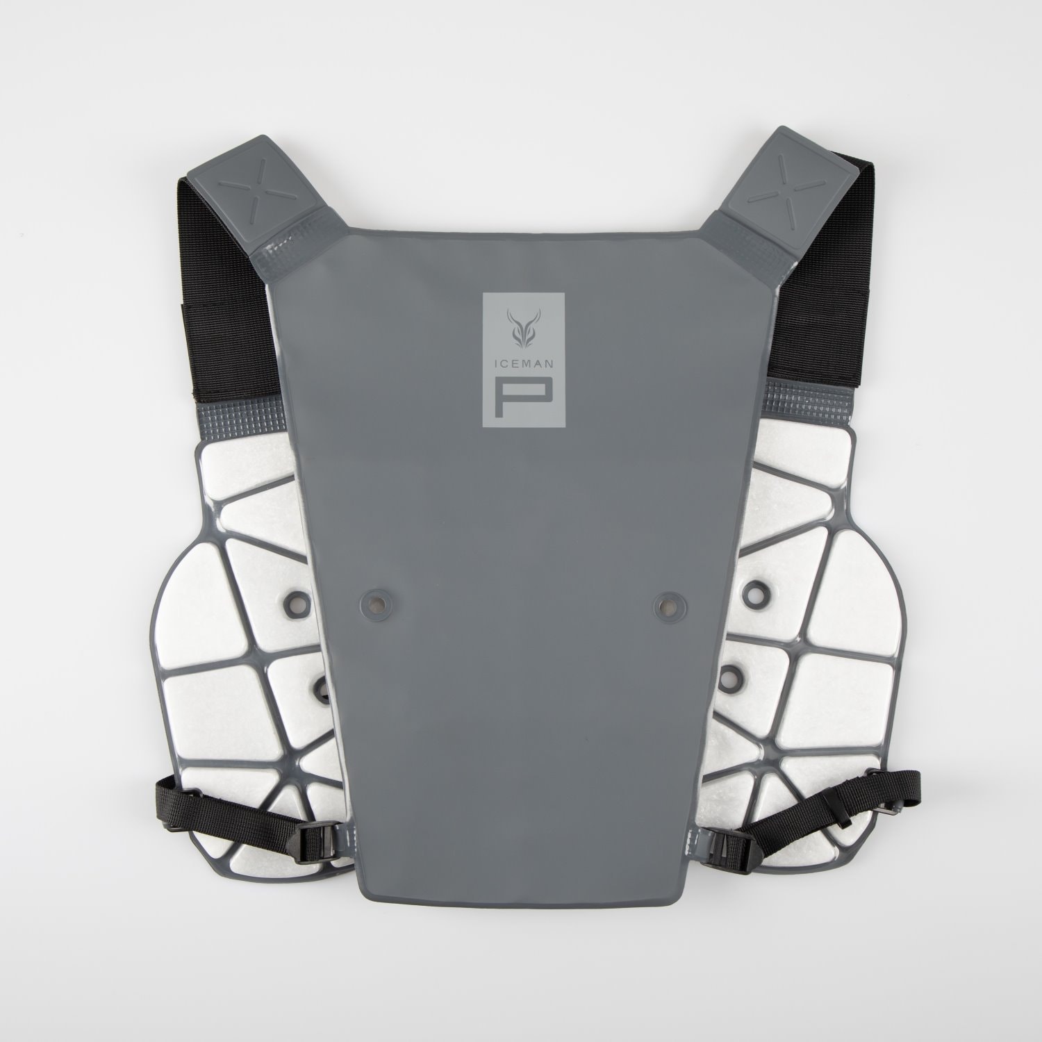 2025 アイスマン PCM-VEST2 ブラック/グレー/ホワイト 【2025PV