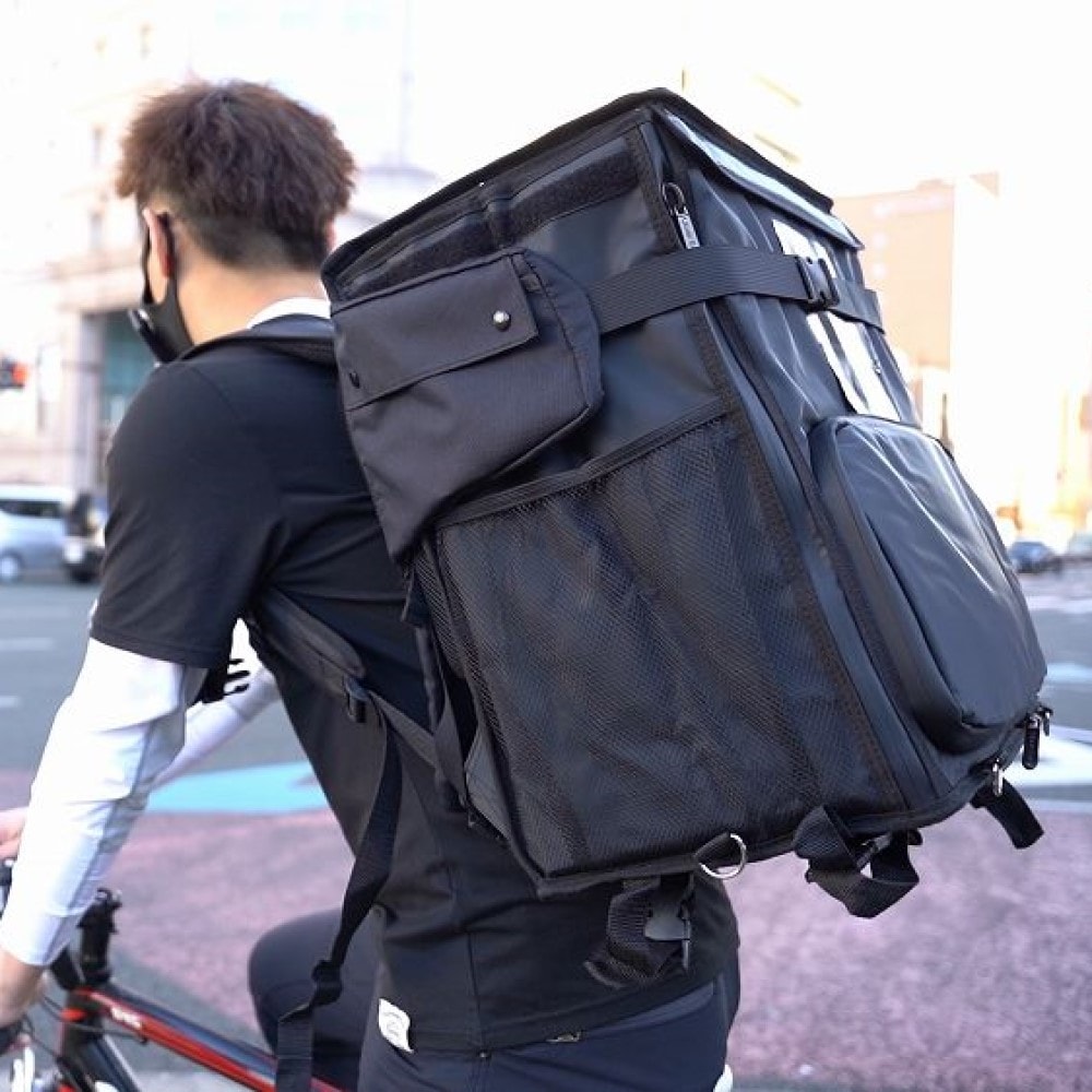 ★2021SS新作★PEEPS★MAGNUM BACKPACK_2色 山真製鋸 ( Y'sGOD JAPAN ) ICM-PLS2-SET デリバリーリュック用