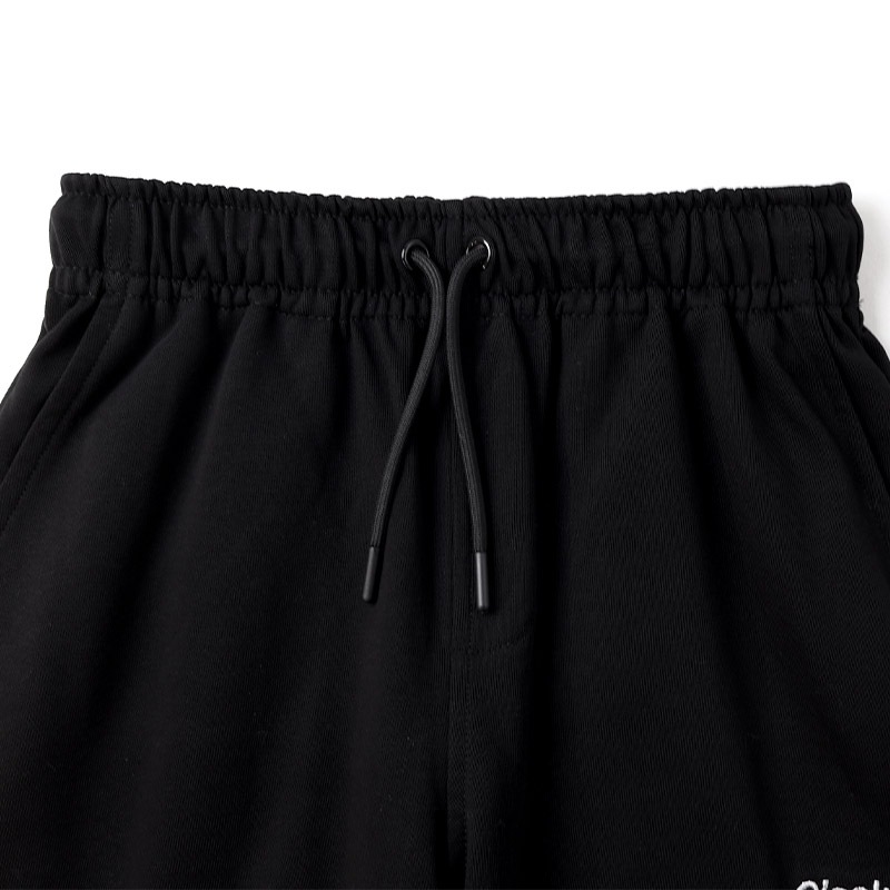 ジョガーパンツ カーゴパンツ 子供服 男の子 女の子 小学生 中学生 ファッション キッズ ジュニア パンツ 長ズボン ロングパンツ ポケット付き 裾リブ 異素材 切替 ストリート スケート 大人っぽい ダンス スポーツ ブラック 杢グレー 130 140 150 160 秋服