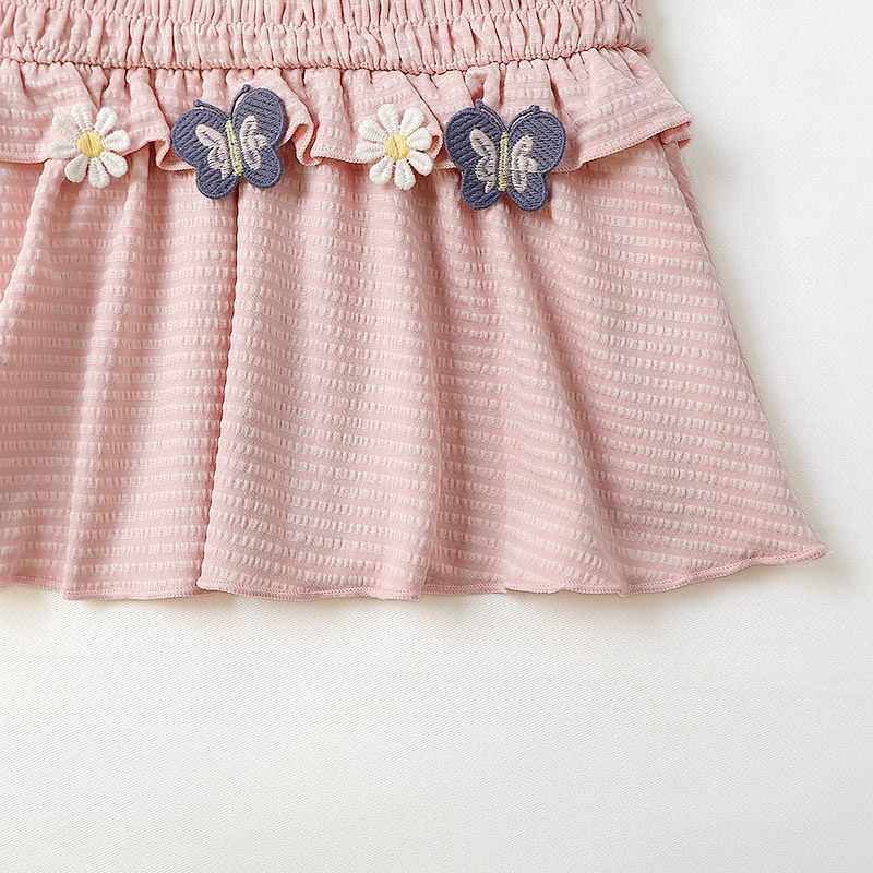 ちょうちょ刺繍セパレート水着｜UPF50+・裏地付きで安心