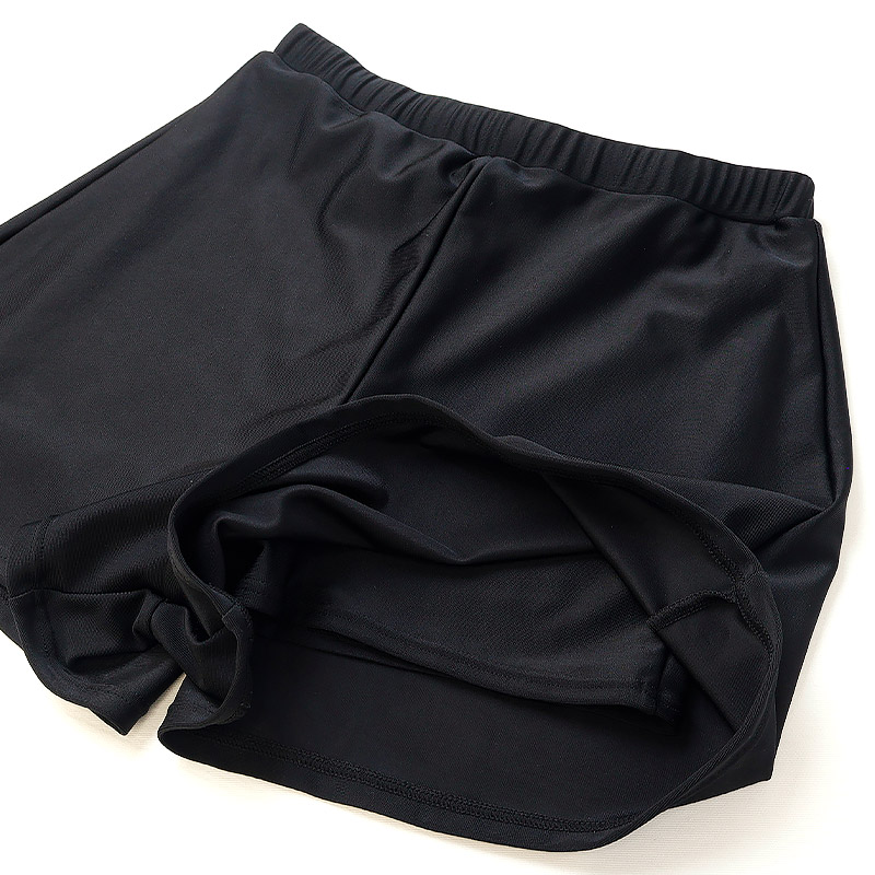 UVカット スクール水着 キュロットパンツ｜120-170cm