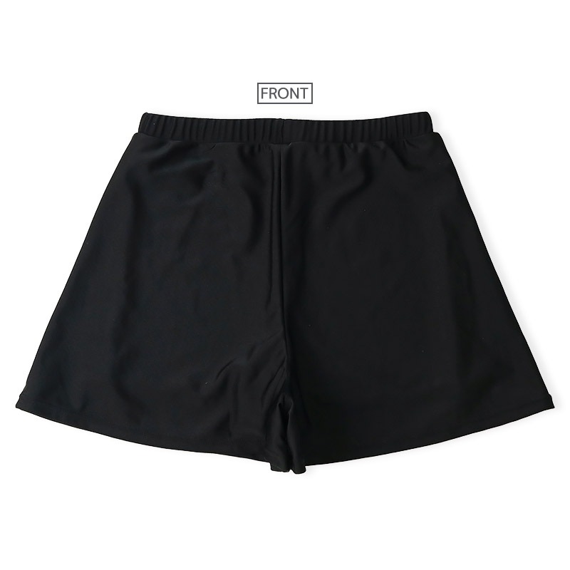 UVカット スクール水着 キュロットパンツ｜120-170cm