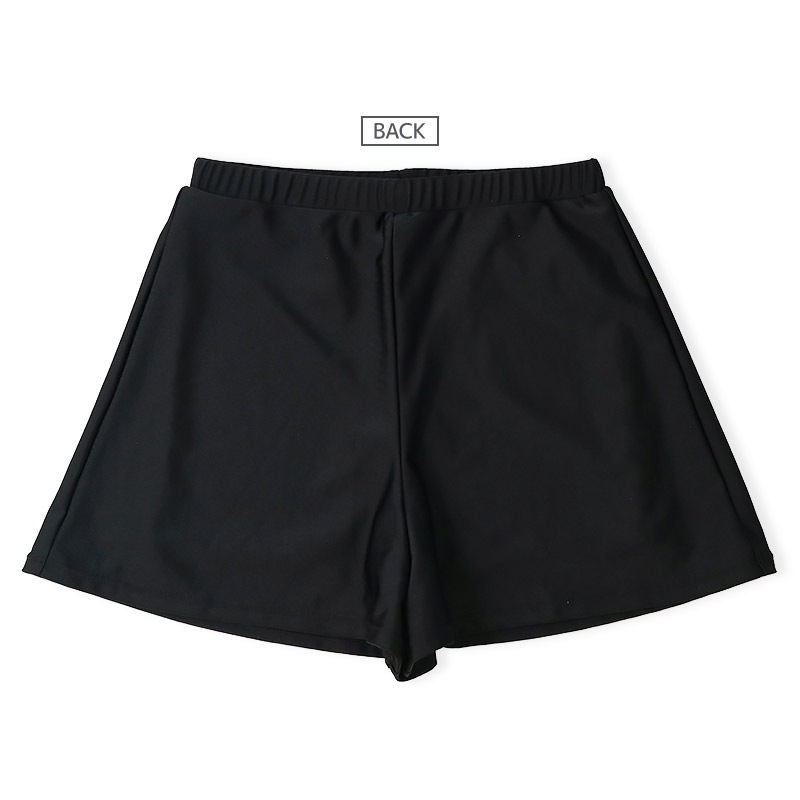 UVカット スクール水着 キュロットパンツ｜120-170cm