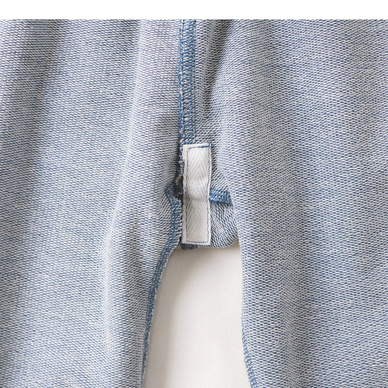 キッズ ロングパンツ 10分丈 男の子 女の子 ニットデニム 動物 アニマル くま パンダ 男の子 女の子 (80-130cm)【 ZOOMIC ズーミック 】 ベビー ズボン ポケット付き ストレッチ オムライス カレーライス 食べ物 洋食 プリント 80cm 90cm 95cm 100cm 110cm 120cm 130cm