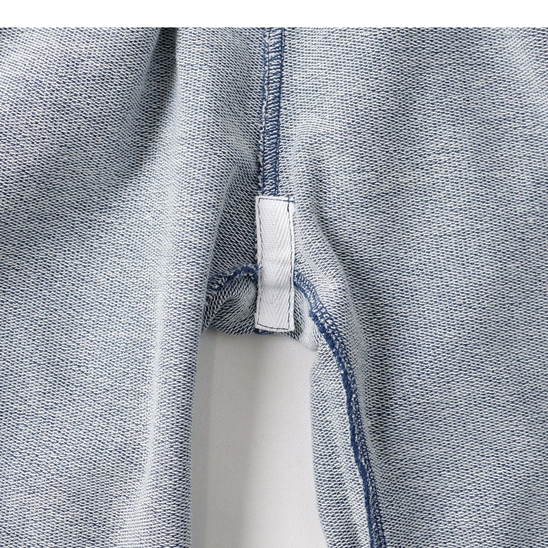 キッズ ロングパンツ 10分丈 男の子 女の子 ニットデニム 動物 アニマル くま パンダ 男の子 女の子 (80-130cm)【 ZOOMIC ズーミック 】 ベビー ズボン ポケット付き ストレッチ オムライス カレーライス 食べ物 洋食 プリント 80cm 90cm 95cm 100cm 110cm 120cm 130cm