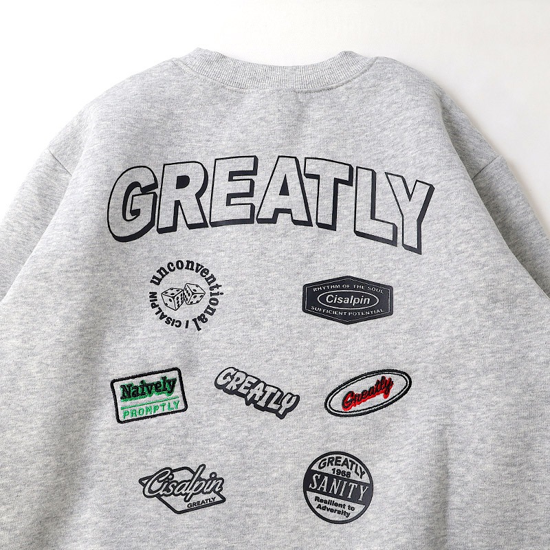 トレーナー スウェット 裏起毛 起毛あり 子供服 男の子 小学生 中学生 ファッション キッズ ジュニア トップス 長袖 ワッペン トレーナー 女の子 カットソー ストリート スケート スケーター シンプル 大人っぽい ダンス スポーツ 130 140 150 160 冬服