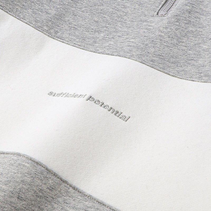 トレーナー スウェット ハーフジップ 刺繍 切替 裏起毛 起毛あり 子供服 男の子 小学生 中学生 ファッション キッズ ジュニア トップス 長袖 プルオーバー 女の子 カットソー ストリート スケート スケーター シンプル 大人っぽい ダンス スポーツ 130 140 150 160 冬服