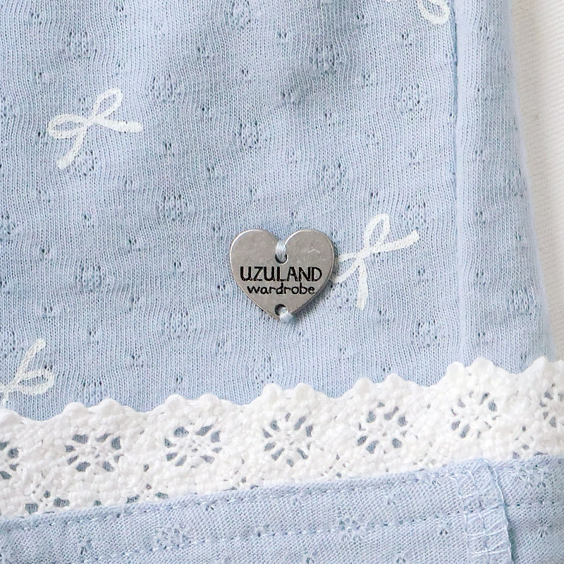 ガールズ ハーフパンツ 5分丈 レース 半ズボン 女の子 ポケット付【UZULAND ウズランド】キッズ ベビー 短パン ジャカード 裾 ウエストゴム デザイン 伸縮 ストレッチ カジュアル ベージュ サックス 可愛い かわいい 80 90 95 100 110 120 130