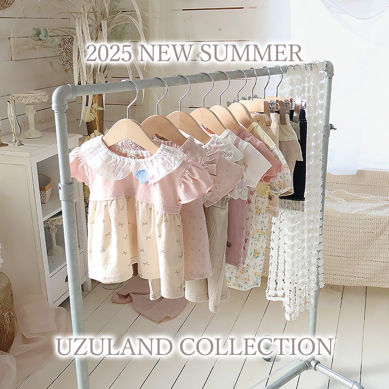 ガールズ ハーフパンツ 5分丈 レース 半ズボン 女の子 ポケット付【UZULAND ウズランド】キッズ ベビー 短パン ジャカード 裾 ウエストゴム デザイン 伸縮 ストレッチ カジュアル ベージュ サックス 可愛い かわいい 80 90 95 100 110 120 130