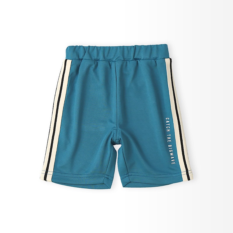 キッズ 5分丈パンツ メッシュ ハーフパンツ 男の子 女の子 接触冷感 涼しい イージーパンツ 【GrinLab グリンラボ】 ベビー ズボン ボトムス 短パン ライン入り ストレッチ 伸縮 ウエストゴム サーフ ストリート ダンス プリント 男児 女児 80 90 95 100 110 120 130