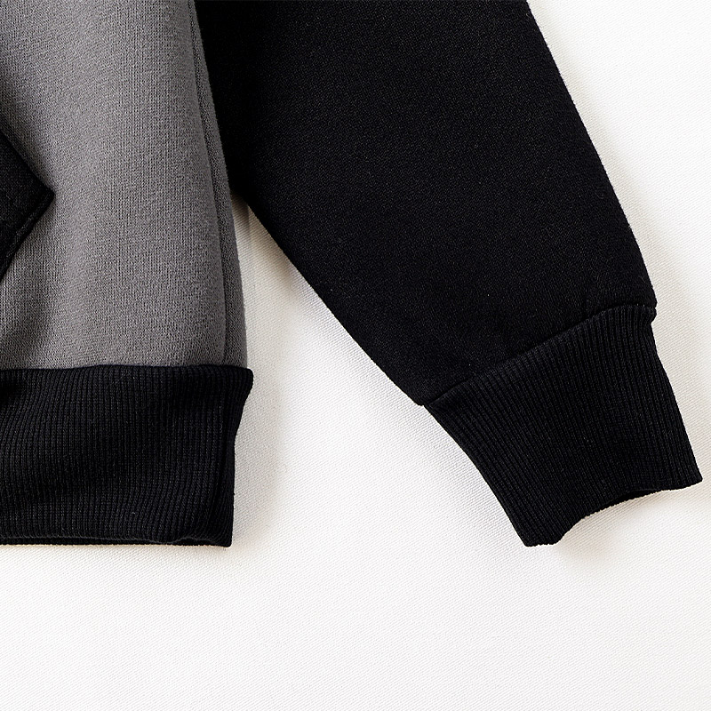 パーカー トレーナー スウェット 配色 切替 裏起毛 起毛あり 子供服 男の子 小学生 中学生 ファッション キッズ ジュニア カンガルーポケット トップス 長袖 プルオーバー 女の子 ストリート スケート スケーター 大人っぽい ダンス スポーツ 130 140 150 160 冬服