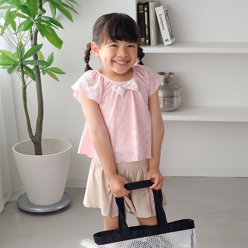 レースセパレート水着|UPF50+・体型カバー・裏地付きで安心の1枚