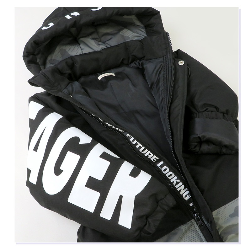 ジャンプスーツ キッズ 男の子 防寒 中綿 撥水加工 フード ( 110-130cm )【 GrinLab グリンラボ 】 アウター ジャケット スノーウェア スキーウェア スノーコンビ ツナギ つなぎ 雪遊び 冬 女の子 ロゴ 子供服 ベビー 110cm 120cm 130cm