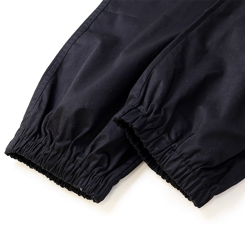 ジョガーパンツ ベイカーパンツ ストレッチツイル 子供服 男の子 女の子 小学生 中学生 ファッション キッズ ジュニア ミリタリーパンツ 長ズボン ロングパンツ 伸縮 伸びる ポケット付き 裾リブ ストリート スケート 大人っぽい ダンス スポーツ 130 140 150 160 冬服