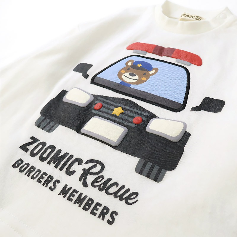 発泡プリントレスキューロンT【ZOOMICズーミック】